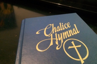 Chalice Hymnal is the primary source of group music used at Cumberland First Baptist Church